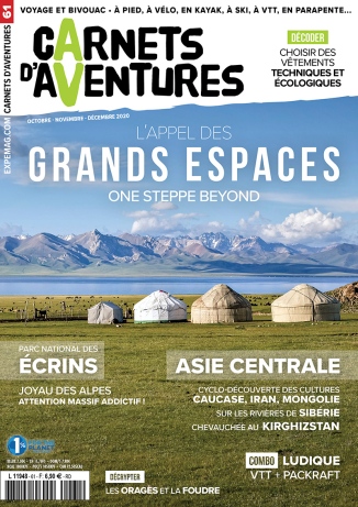 Carnets d'Aventures - N°61 - 2020 - 11 pages + 1 page intro + photos PackRaft